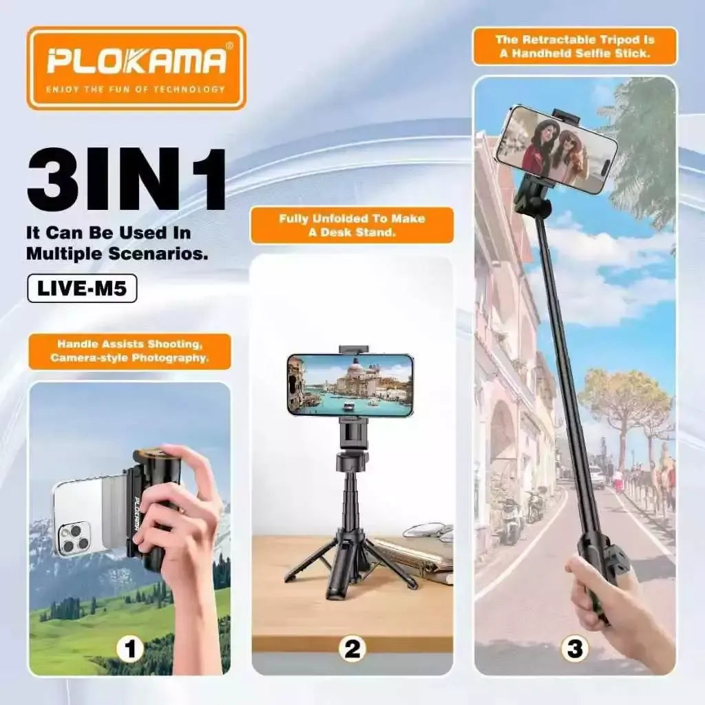 Mini Selfie Stick Tripod