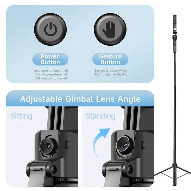 Tripod C17 me AI Face Tracking