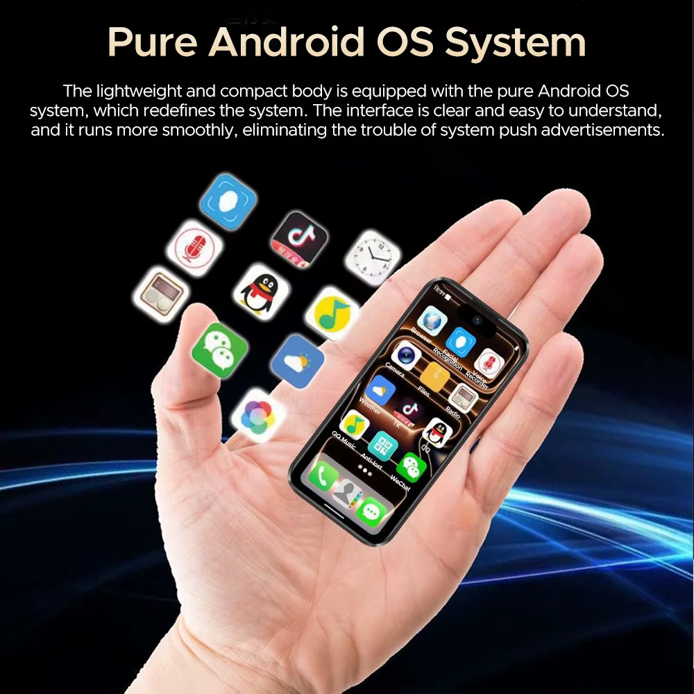 Mini Telefon 17PRO MAX-Sistem Android