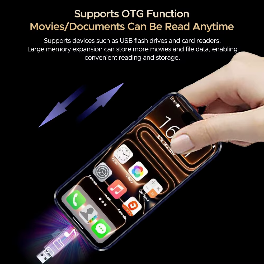 Mini Telefon 17PRO MAX-Sistem Android