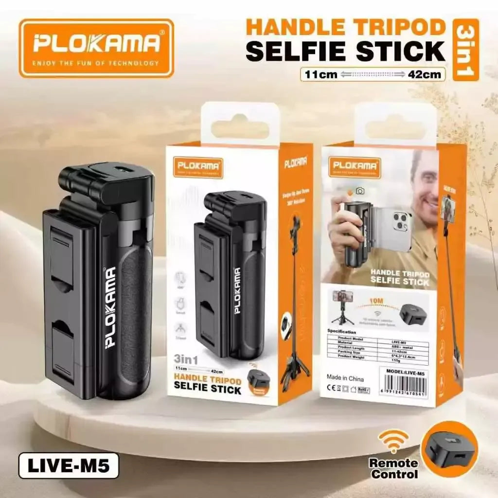 Mini Selfie Stick Tripod