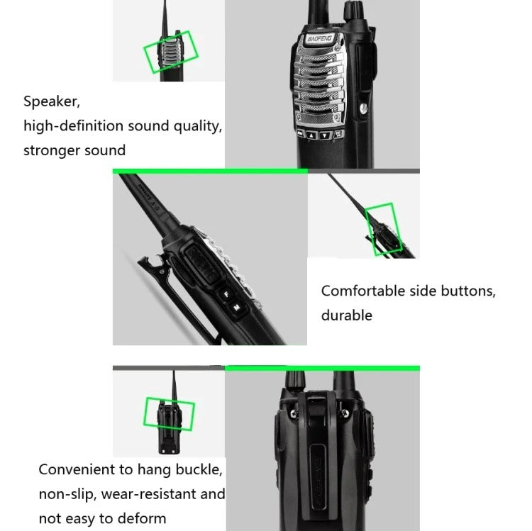 Set me 2 Radio Lidhje-Baofeng UV-8D 8W