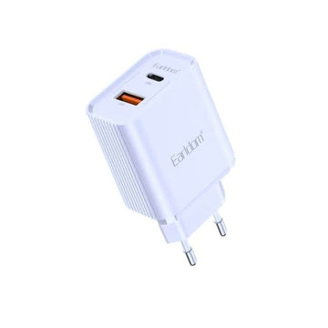 Karikues USB + USB-C me Dy Porta- Earldom ES-EU37